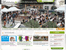 Tablet Screenshot of molsheim.fr